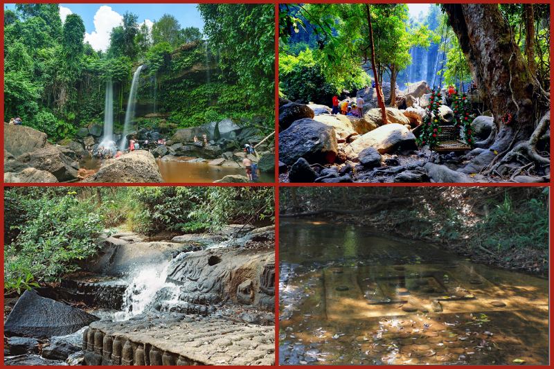 Phnom Kulen Mountain and Linga River, Siem Reap